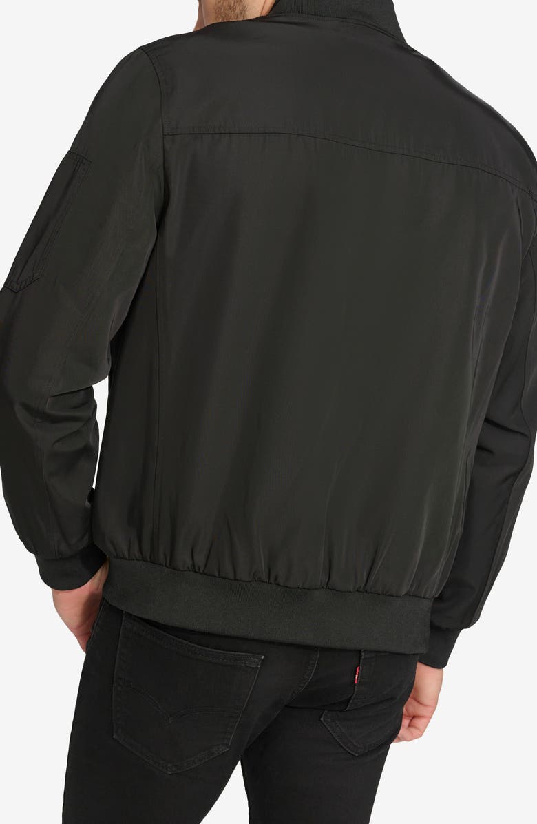 Calvin Klein Bomber Flight Jacket, Alternate, color, 