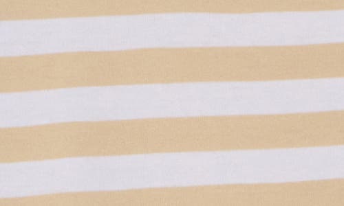 Caslon ® Stripe Envelope Neck Knit Top