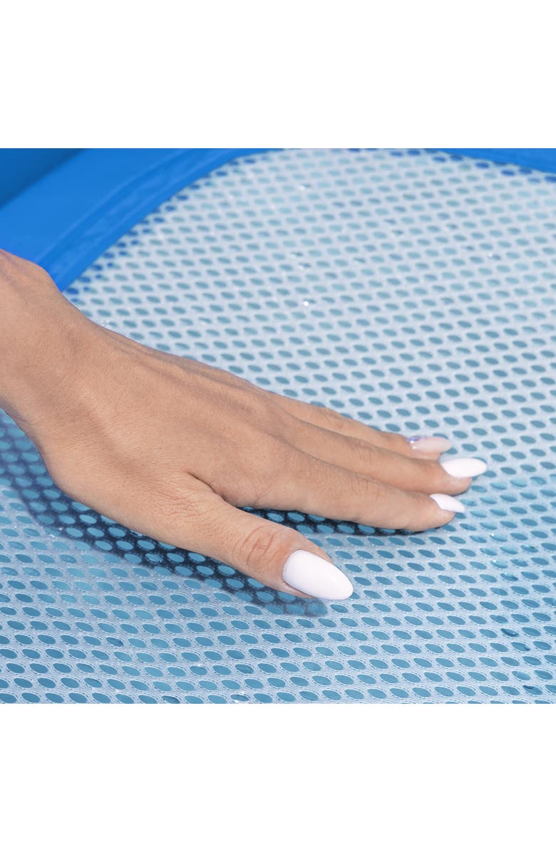 H2OGO! Comfort Plush Inflatable Lounge, Alternate, color, Blue