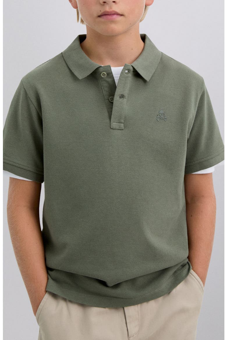 Basicpolo Kids, Alternate, color, Khaki