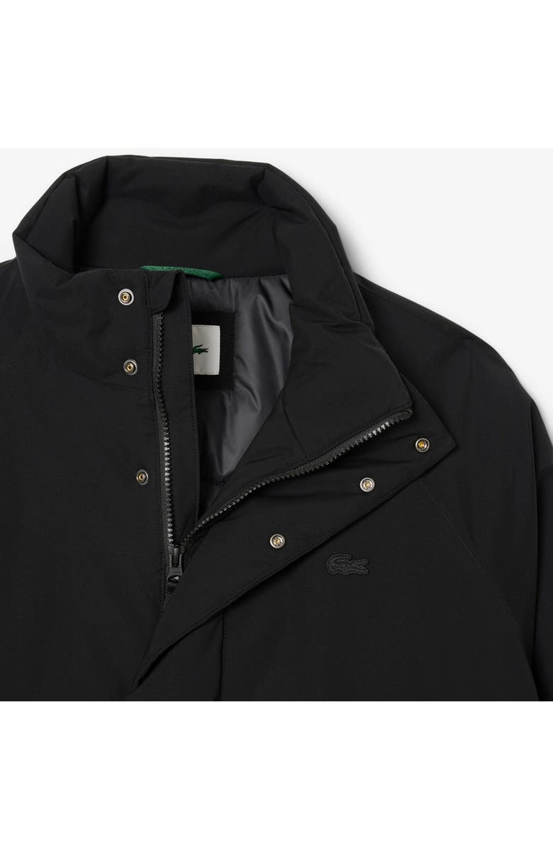 Lacoste Water Repellent Insulated Bomber Jacket, Alternate, color, 031 Black