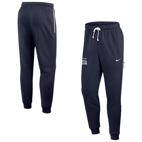 Men's Nike Navy Team USA Standard Issue Dri-FIT Taper Sweatpants