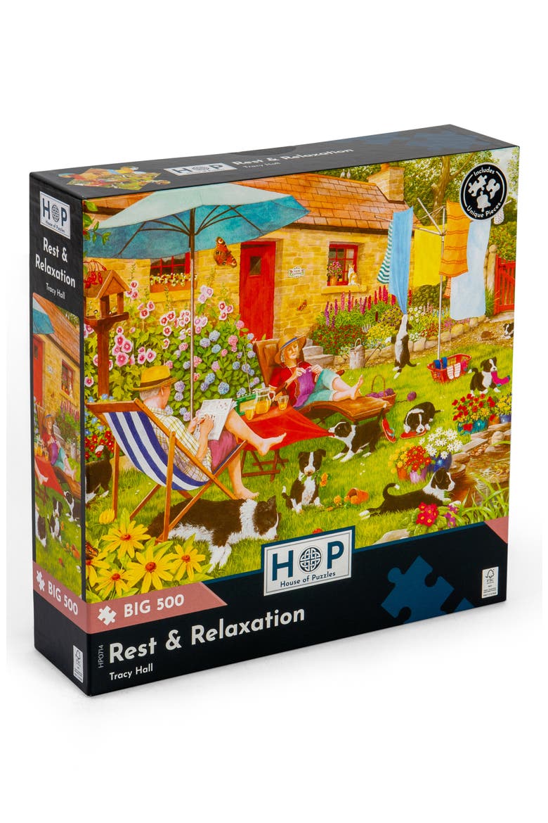 Rest & Relaxation Big 500-Piece Jigsaw Puzzle, Main, color, NONE