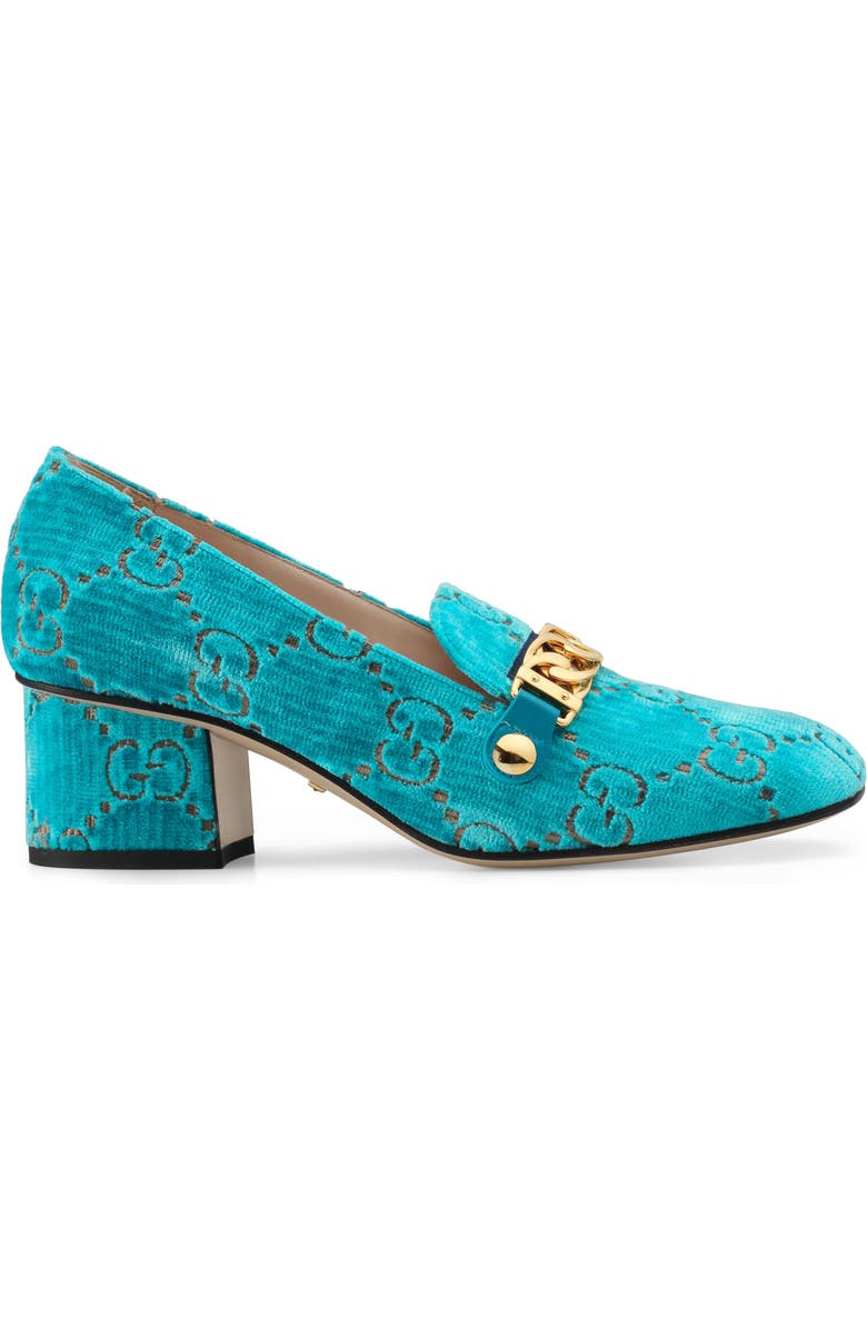 Gucci Sylvie Loafer Pump, Alternate, color,