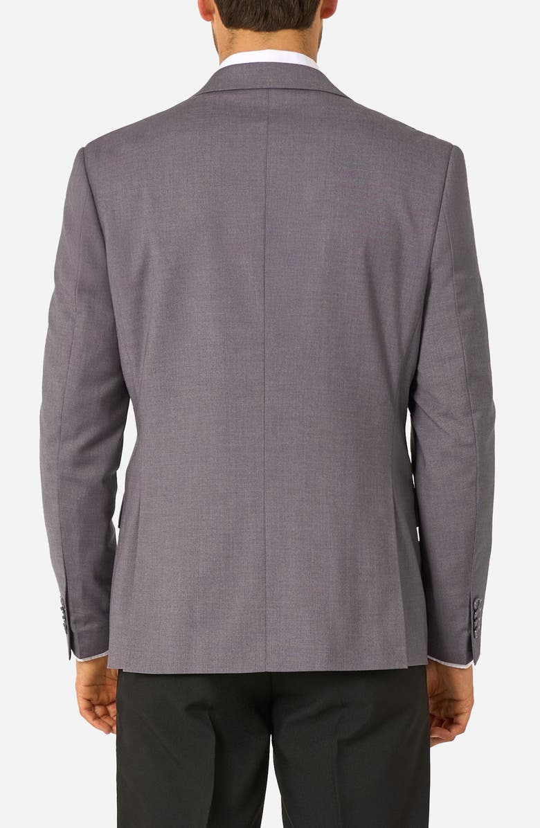 OppoSuits x Batman Daily Slim Fit Grey Stretch Sport Coat, Alternate, color, Grey