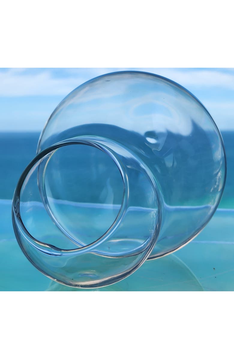 Unique Gardener Double Sphere Glass Terrarium, Alternate, color, Clear