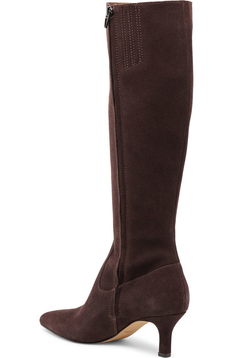Dolce Vita Attie H2O Water Resistant Knee High Boot, Alternate, color, Mahogany Suede H2o