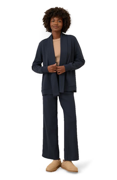 Airplane Short Drape Cardigan