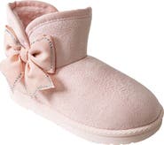 bebe Kids' Cozy Embroidered Faux Fur Lined Boot