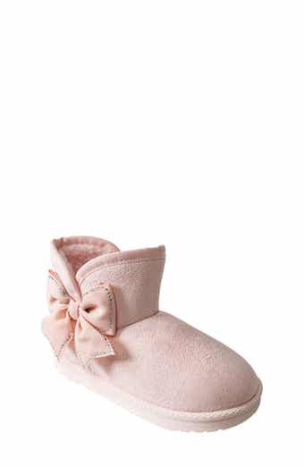 Kids' Cozy Embroidered Faux Fur Lined Boot