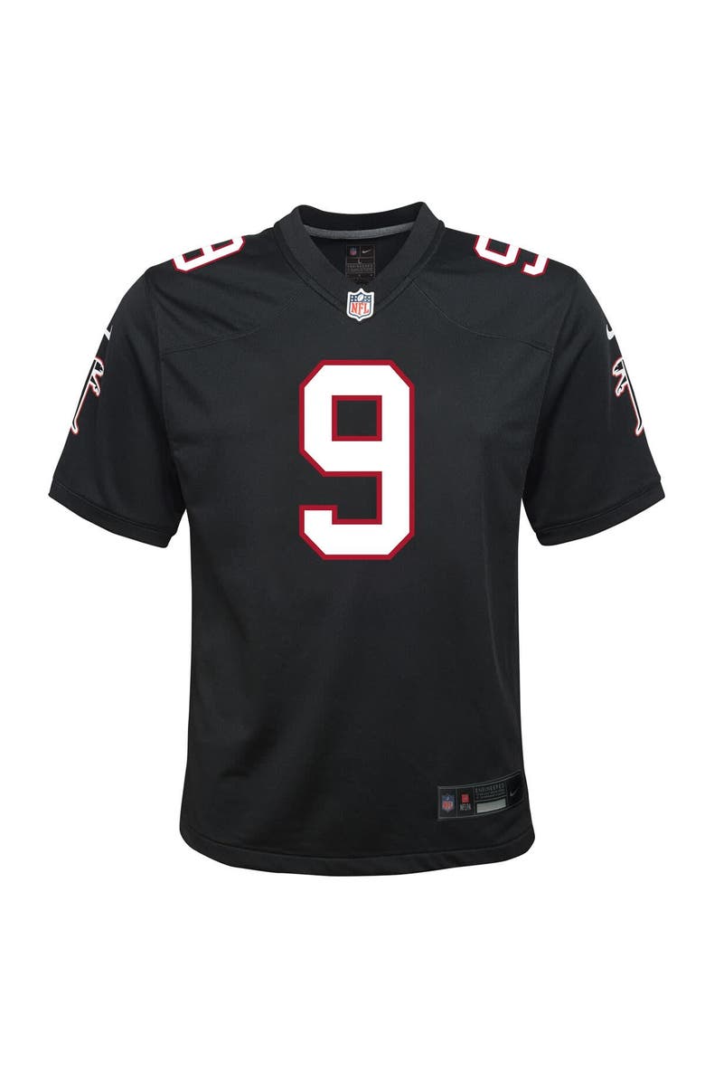 Nike Youth Nike Michael Penix Jr. Black Atlanta Falcons Alternate Game Jersey, Alternate, color, Black