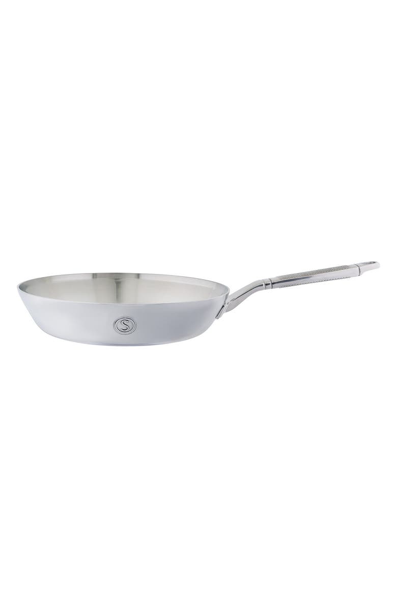 SAVEUR Selects 10" Open Fry Pan, Main, color, Stainless Steel