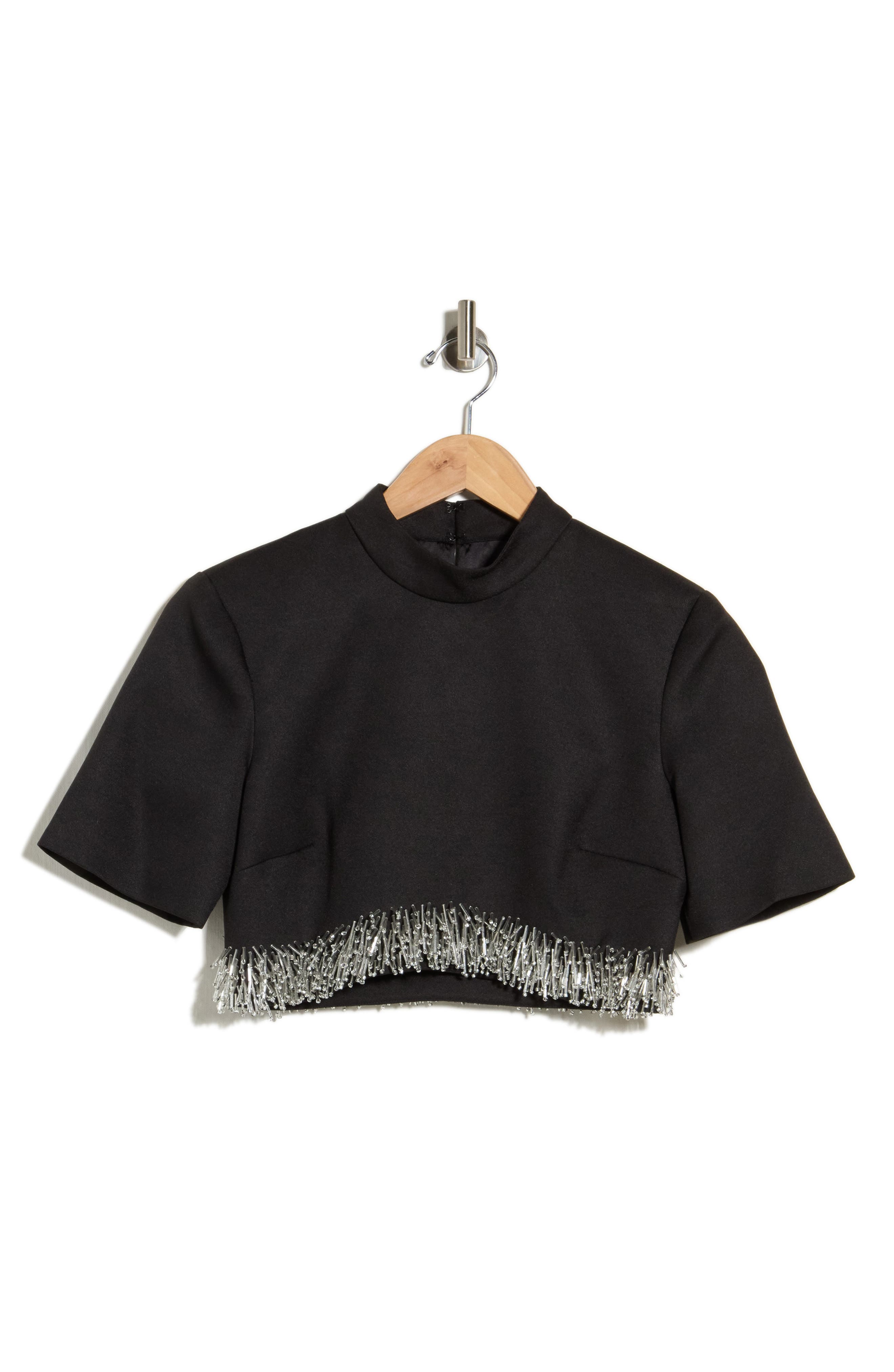 Jalen Bead Hem Crop Top