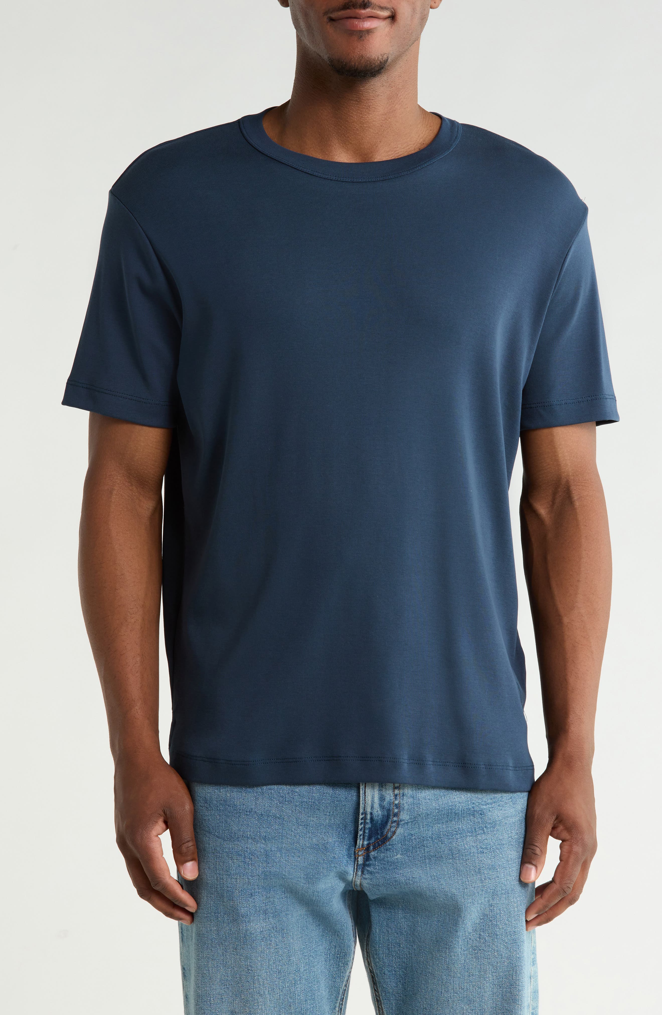 DENIM AND FLOWER Mercerized Cotton T-Shirt
