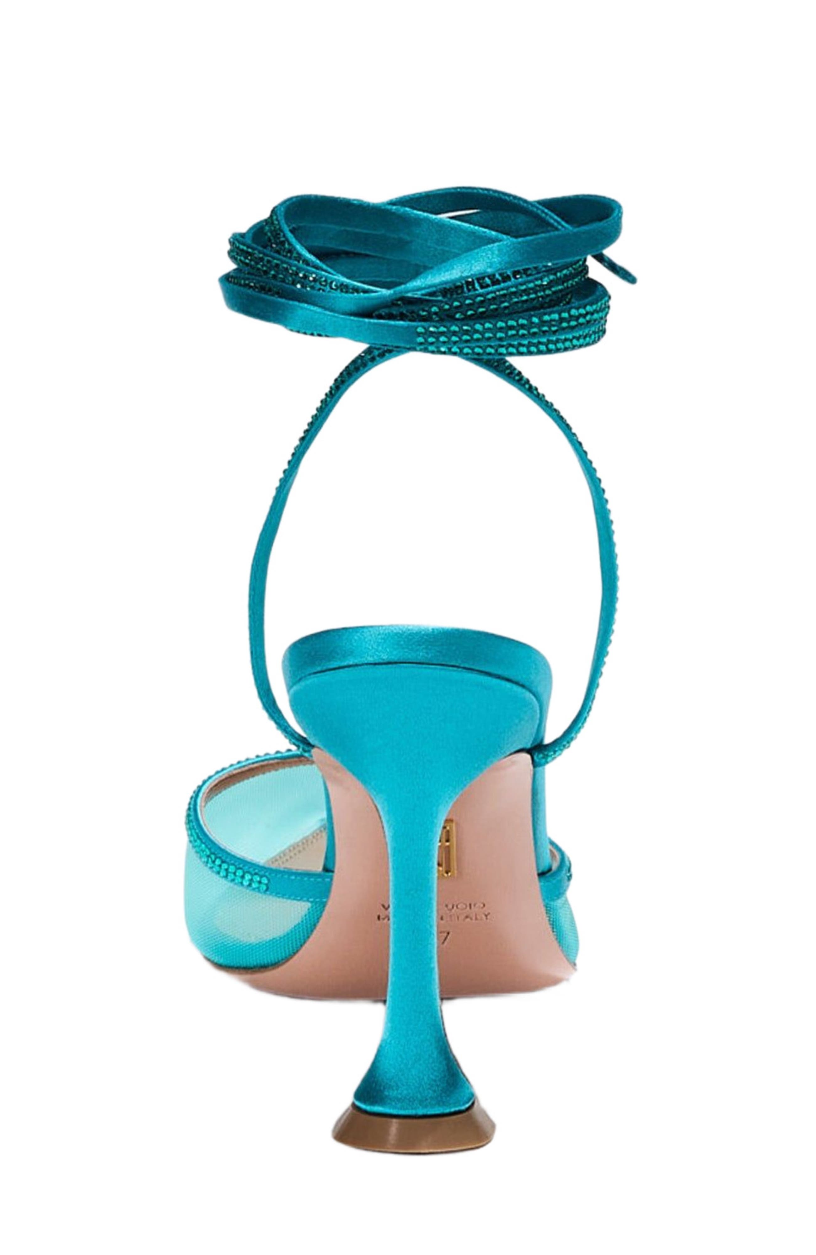 Dani Lace-Up, Alternate, color, Teal