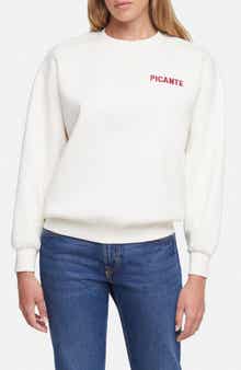 Wildfox Picante Spicy Paloma Graphic Sweatshirt