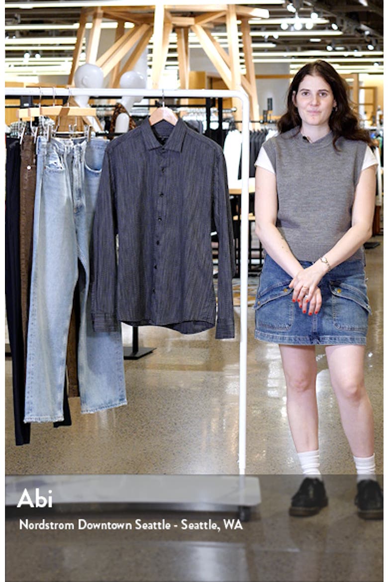 Rufus Cotton Button-Up Shirt video