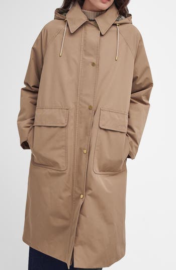 Francis Waterproof Insulated Long Coat with Removable Hood