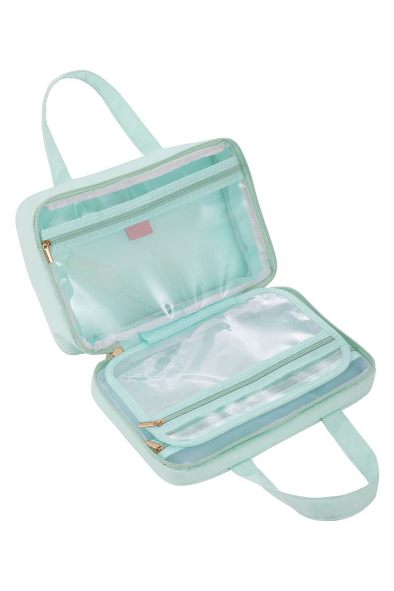 The Perfect Case: Bow Cosmetics Bag, Alternate, color, MINT GREEN