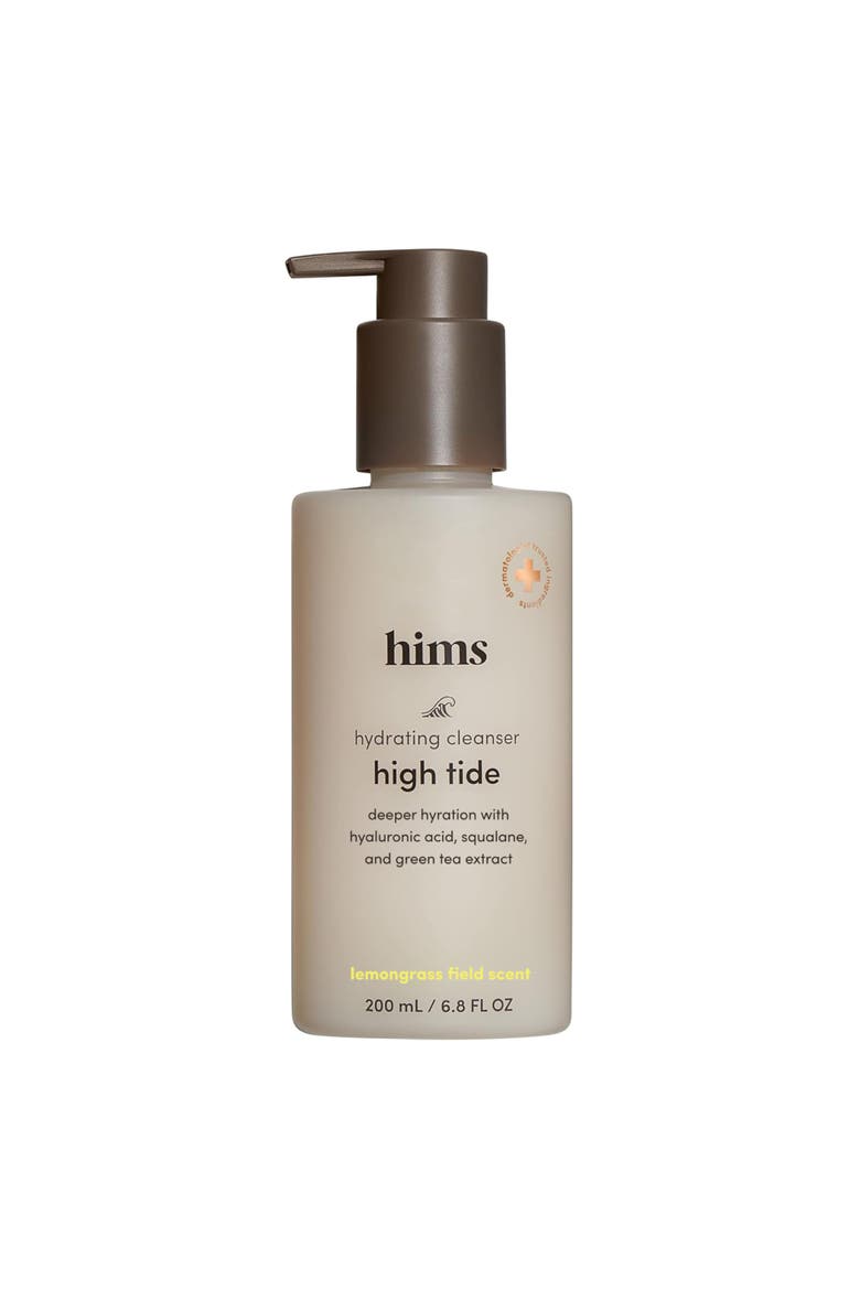 High Tide Hydrating Cleanser Gentle, Moisture Rich Daily Face Wash with Hyaluronic Acid & Green Tea, Main, color, Beige