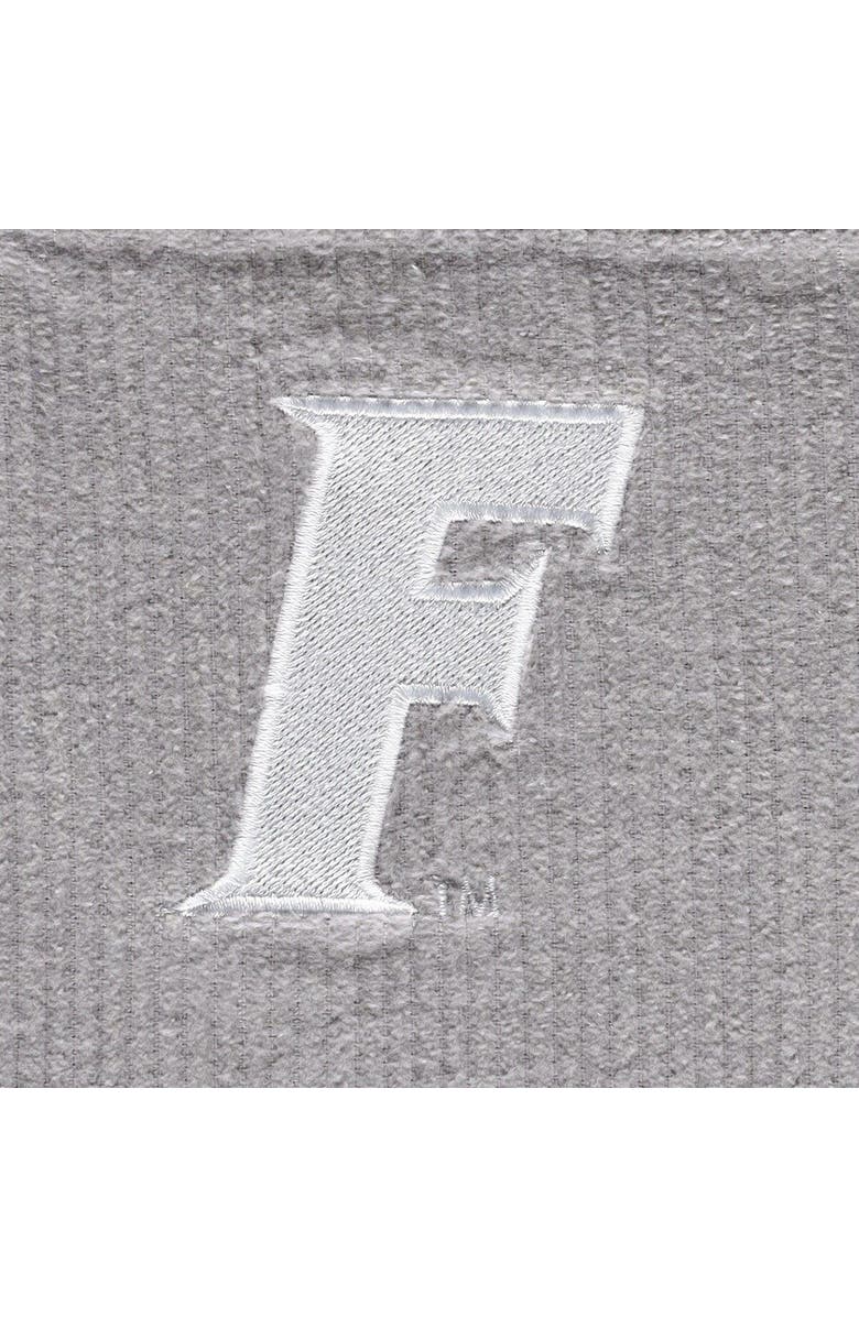 GAMEDAY COUTURE Women's Gameday Couture Gray Florida Gators Vintage Wash Corduroy Full-Snap Hooded Shacket, Alternate, color, Gray