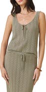 Splendid Eleni Pointelle Sweater Tank