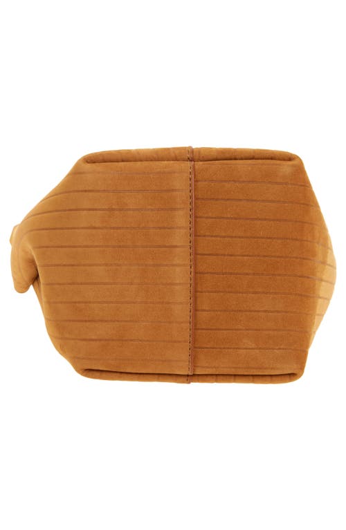 Jw Anderson Small Corner Stripe Deerskin Tote