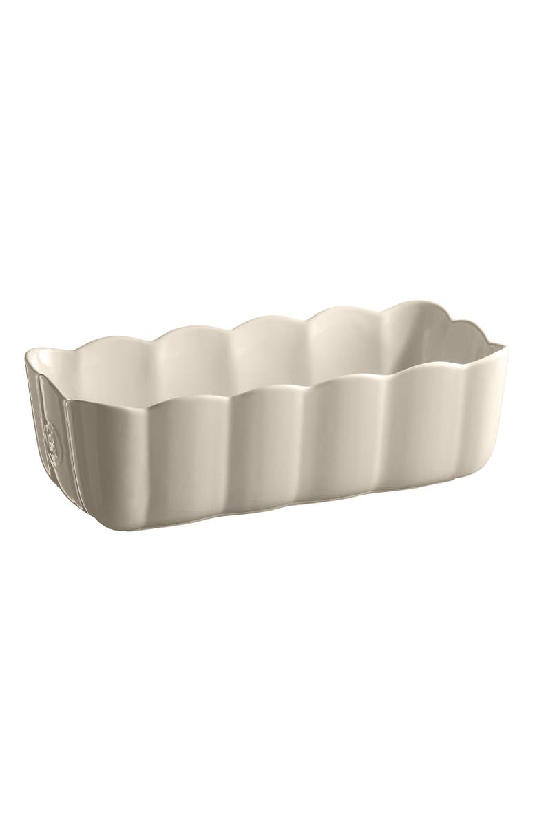 Emile Henry Madeleine Ceramic Loaf Pan, Main, color, Clay