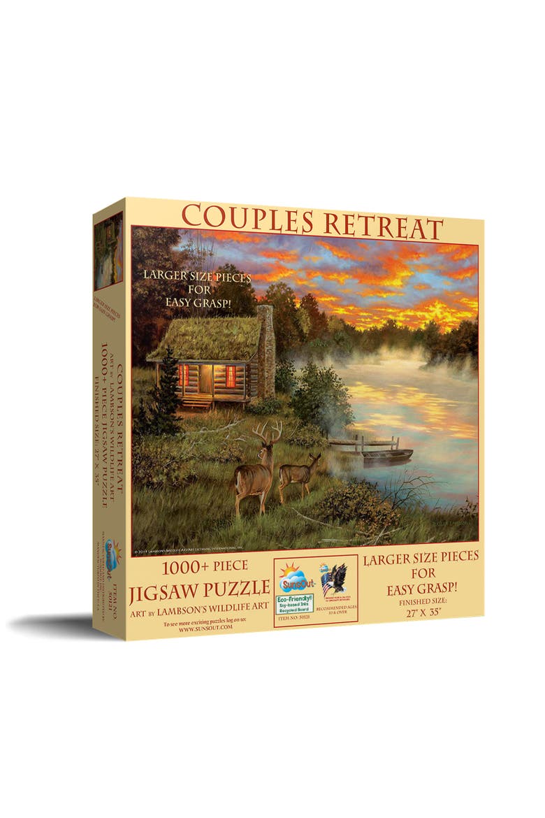 Couples Retreat 1000 piece Jigsaw Puzzle for Adults Large Pieces, Main, color, Multicolor