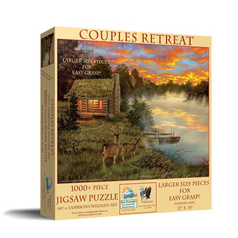 Couples Retreat 1000 piece Jigsaw Puzzle for Adults Large Pieces