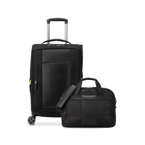 Wagram 2 Piece Set - 20" Carry-On Spinner & Briefcase with Laptop Sleeve