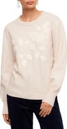 Karen Kane Embroidered Blouson Sleeve Sweater
