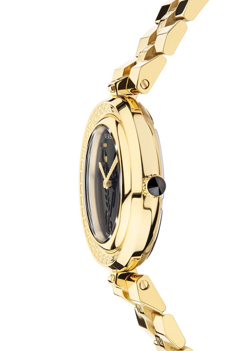 Virtus Infinity Bracelet Watch, 34mm, Alternate, color, BLACK