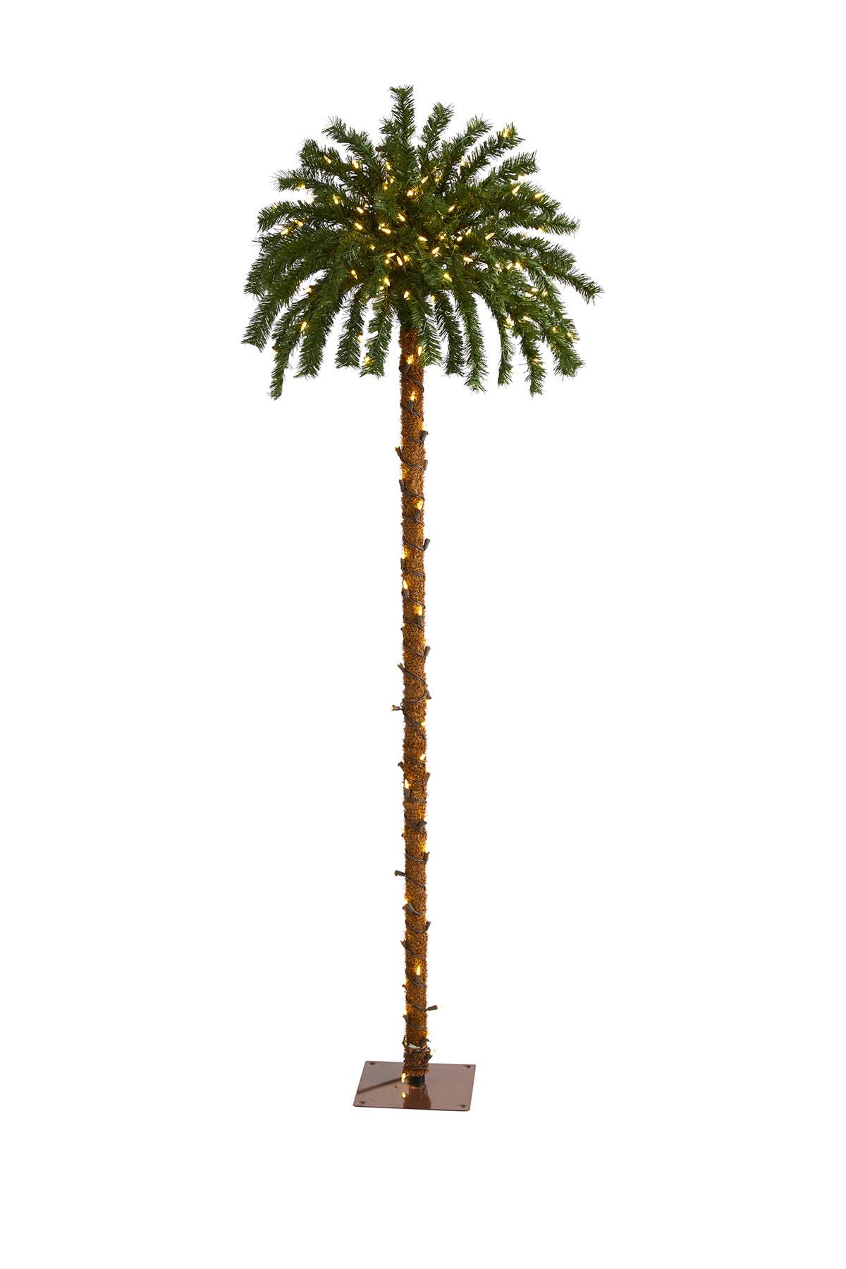 NEARLY NATURAL 6ft. Christmas Palm Artificial Tree | Nordstromrack