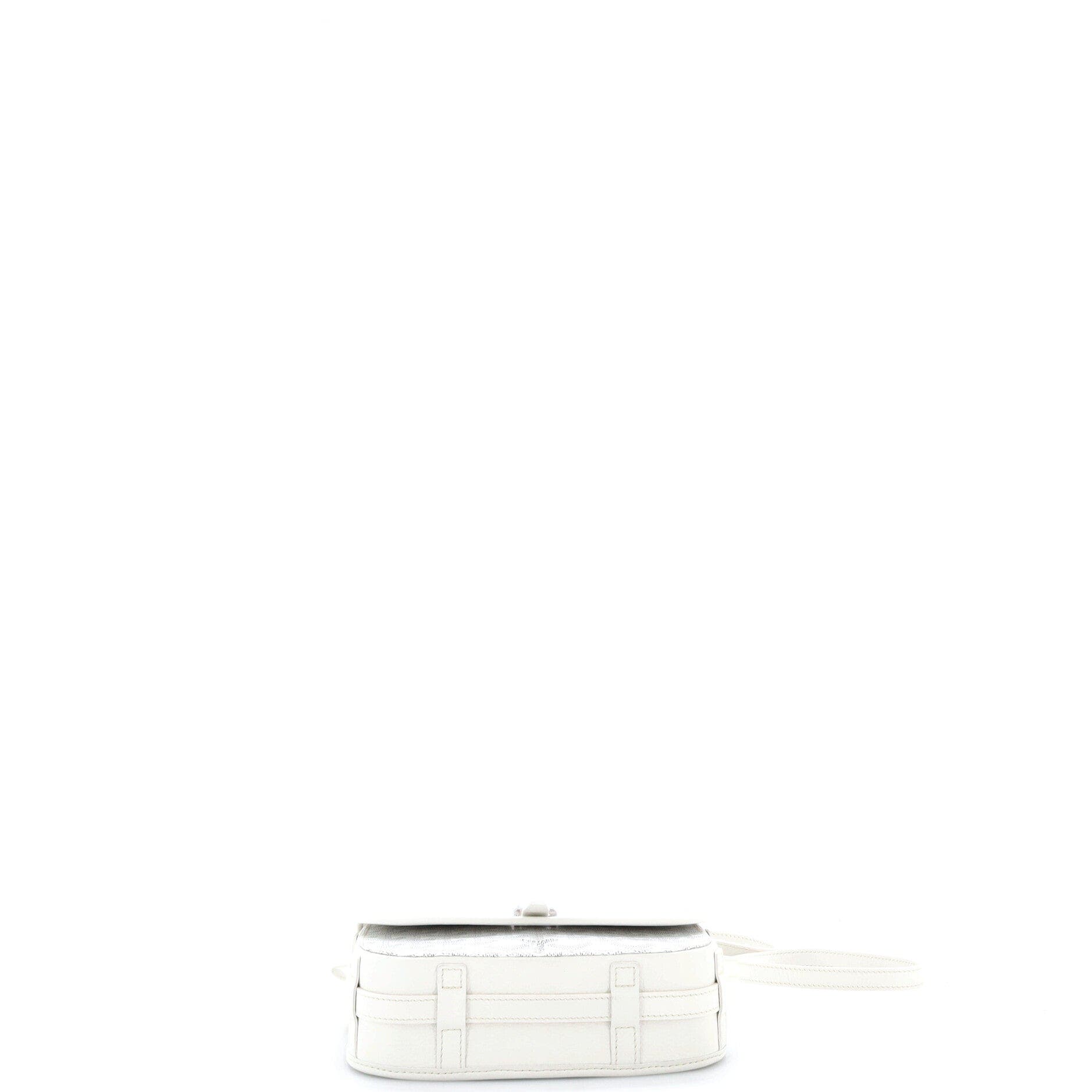 Belvedere II Messenger Bag Coated Canvas PM, Alternate, color, White