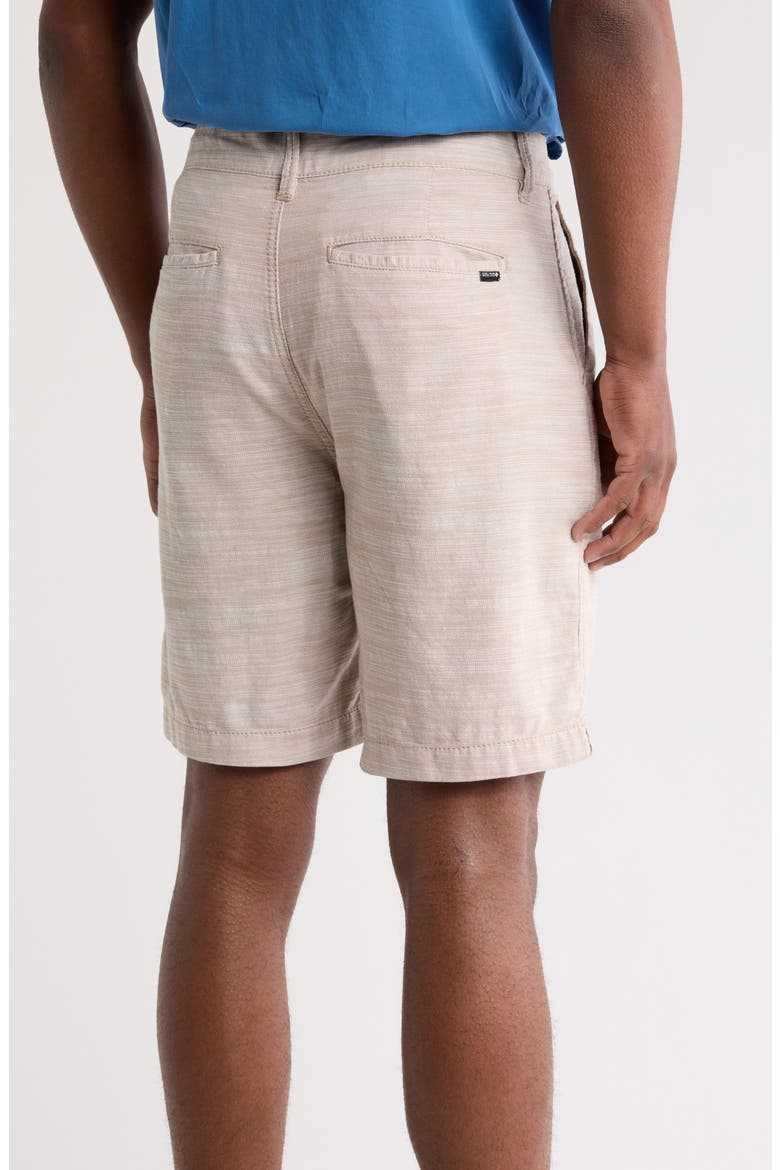 Soft Slub Crew Shorts, Alternate, color, GRAIN