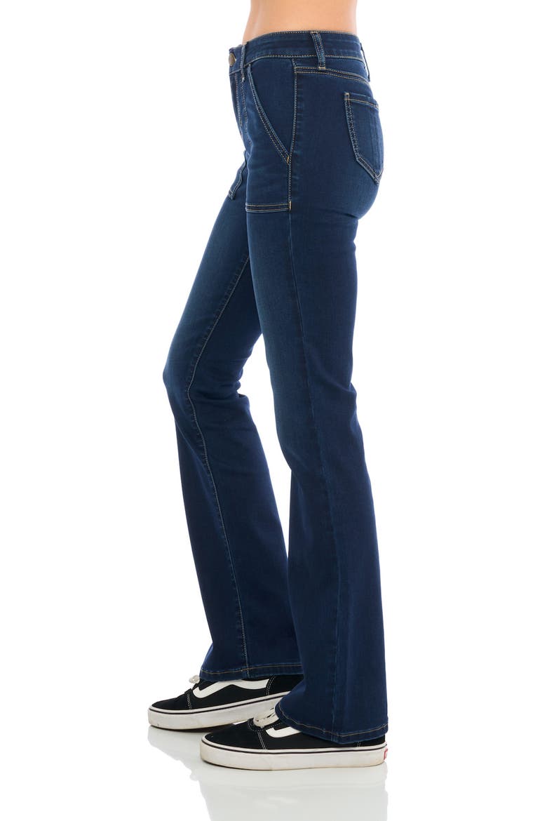 Dolly Bootcut Jeans, Alternate, color, BLUE