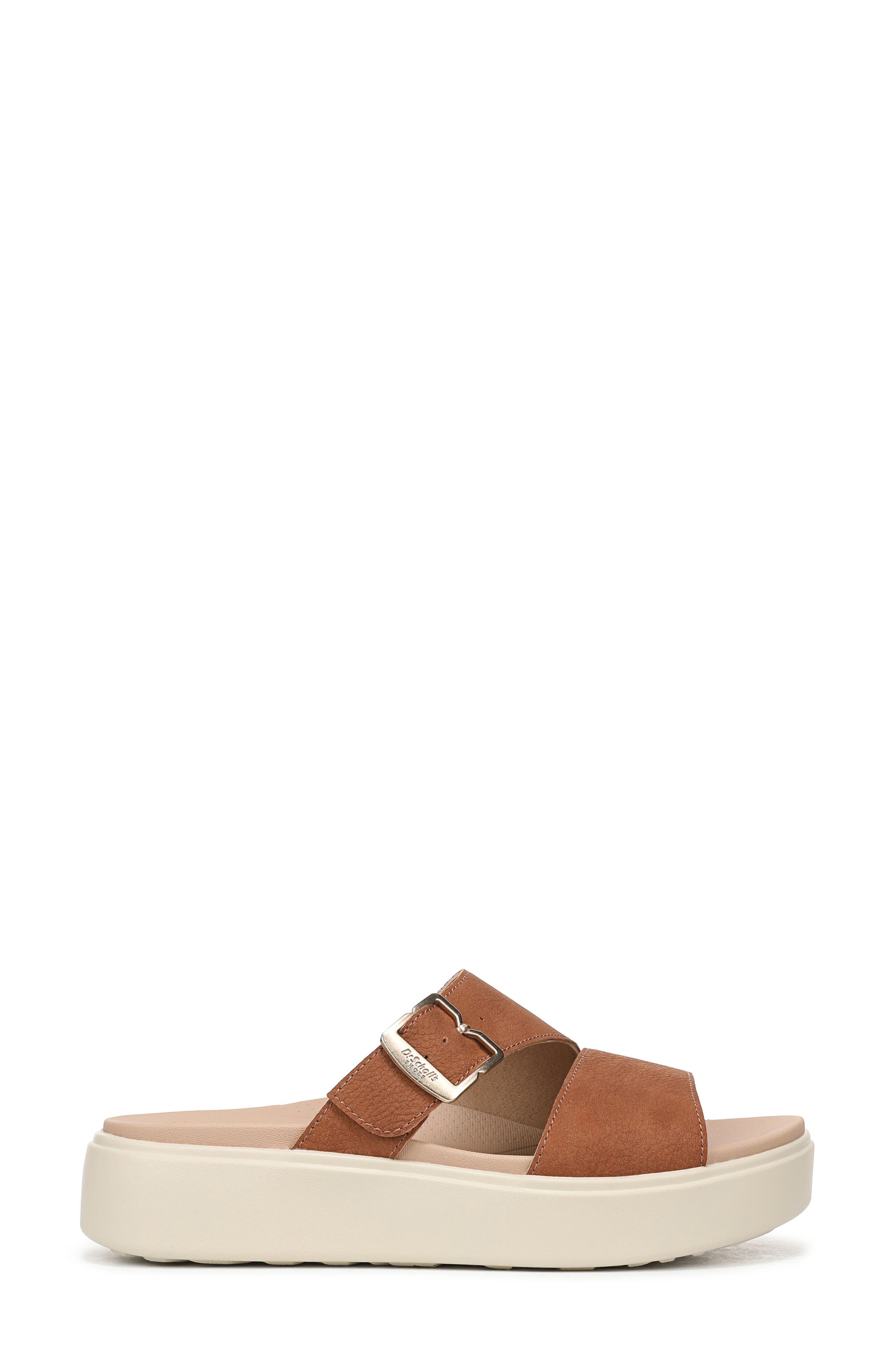 Dr. Scholl's Madison Cloud Slide Sandal, Alternate, color, Honey