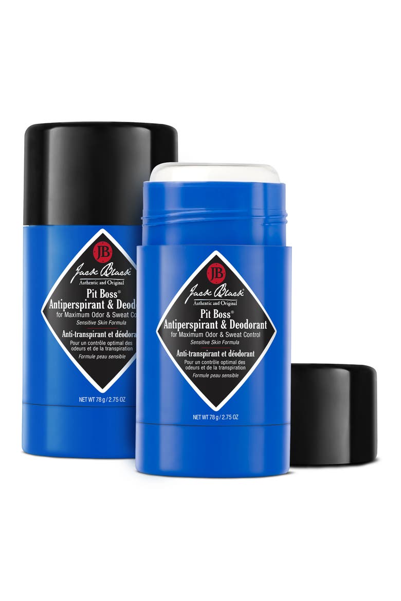 Pit Boss Antiperspirant & Deodorant Duo $42 Value, Main, color, NO COLOR