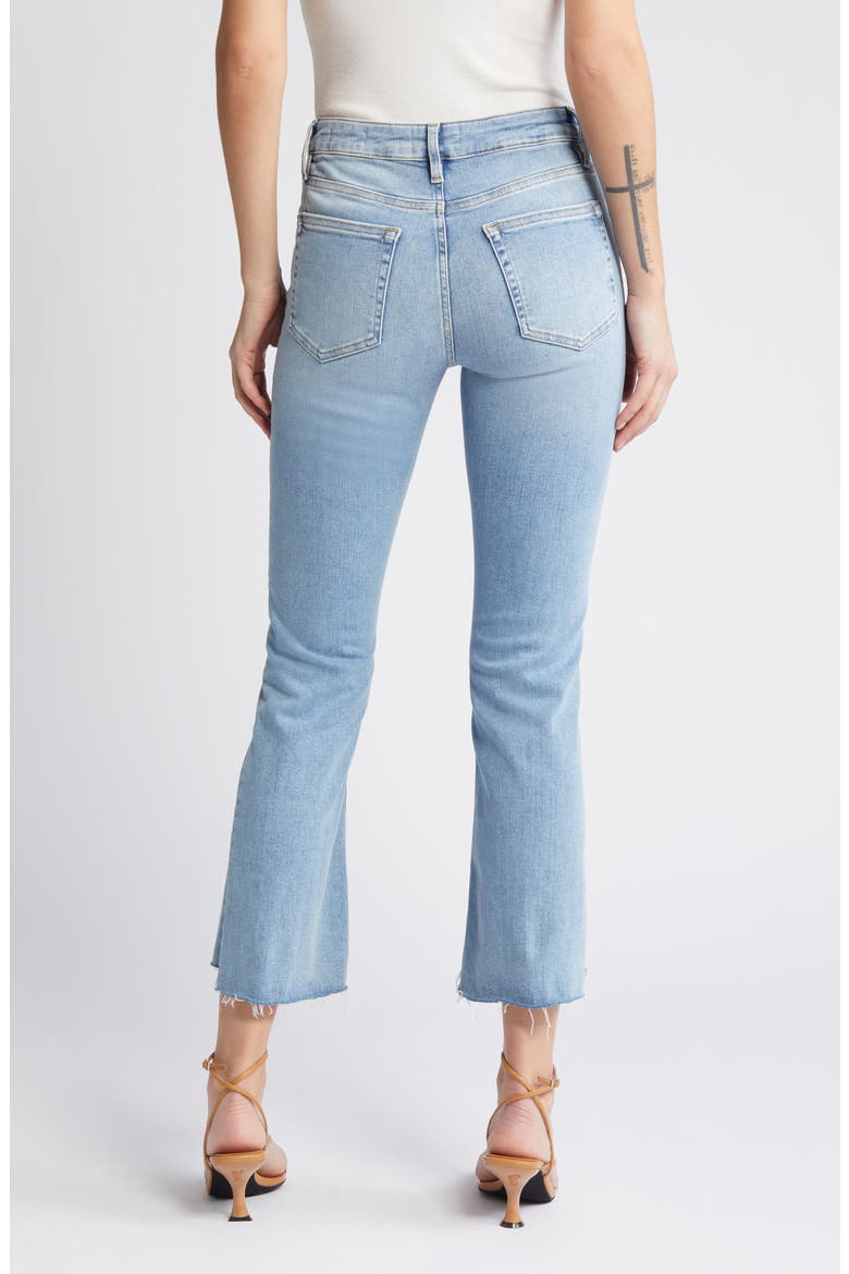 Le Crop Mini Bootcut Raw Step Hem Jeans, Alternate, color, COLORADO