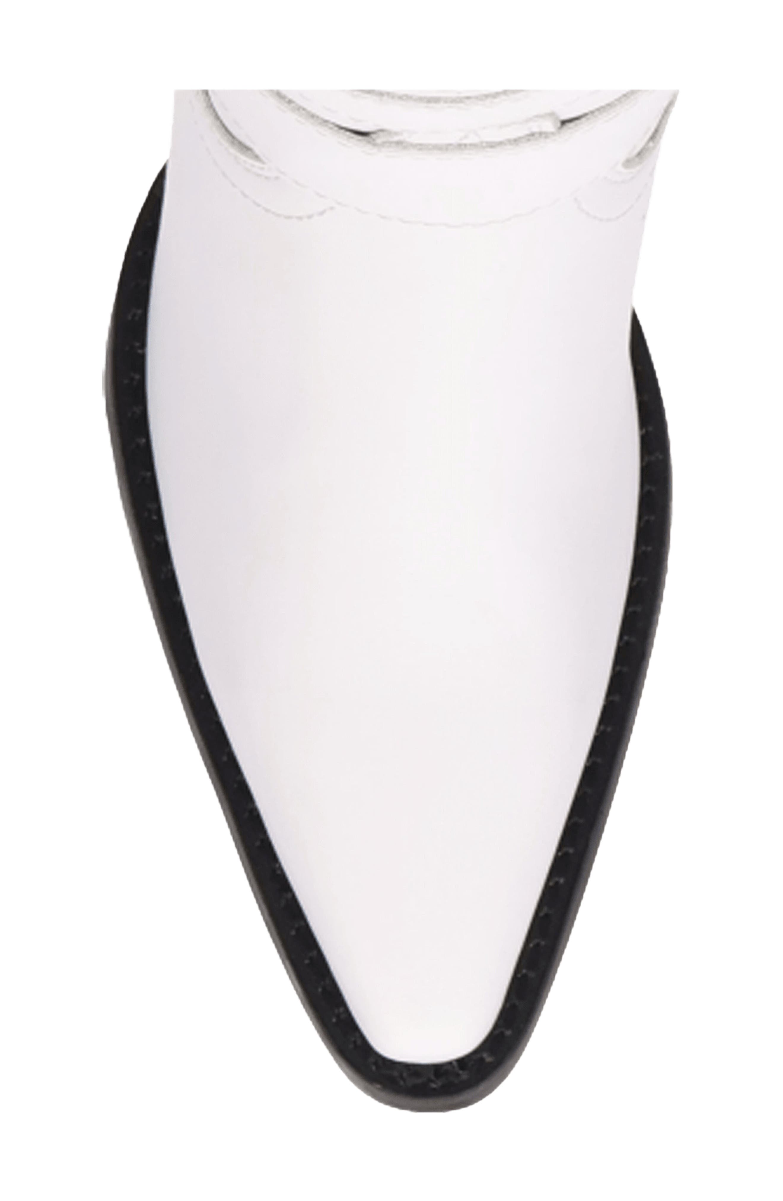 Spur O Moment Over the Knee Western Boot, Alternate, color, WHITE