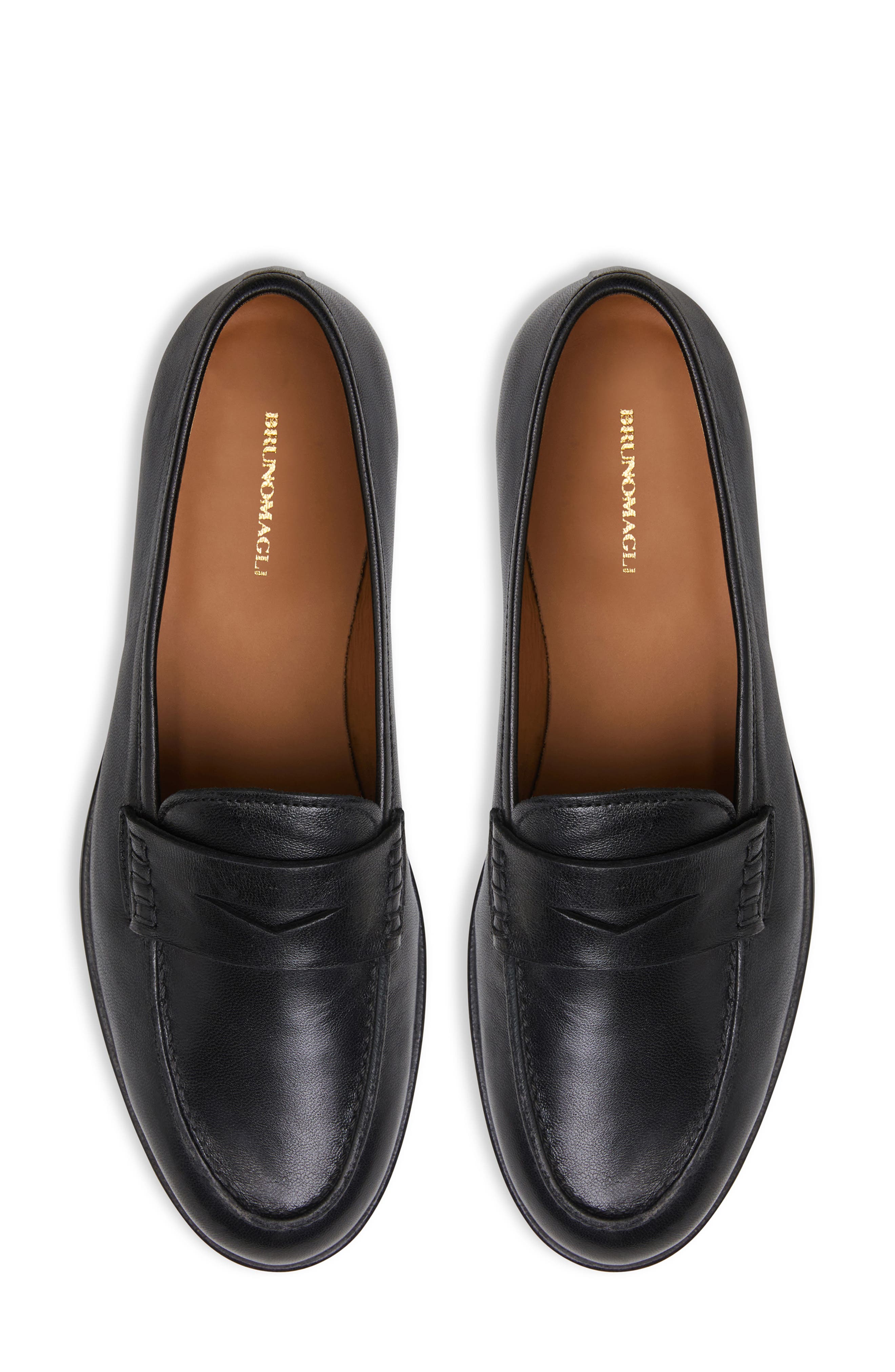Bruno Magli Lixia Loafer, Alternate, color, Black