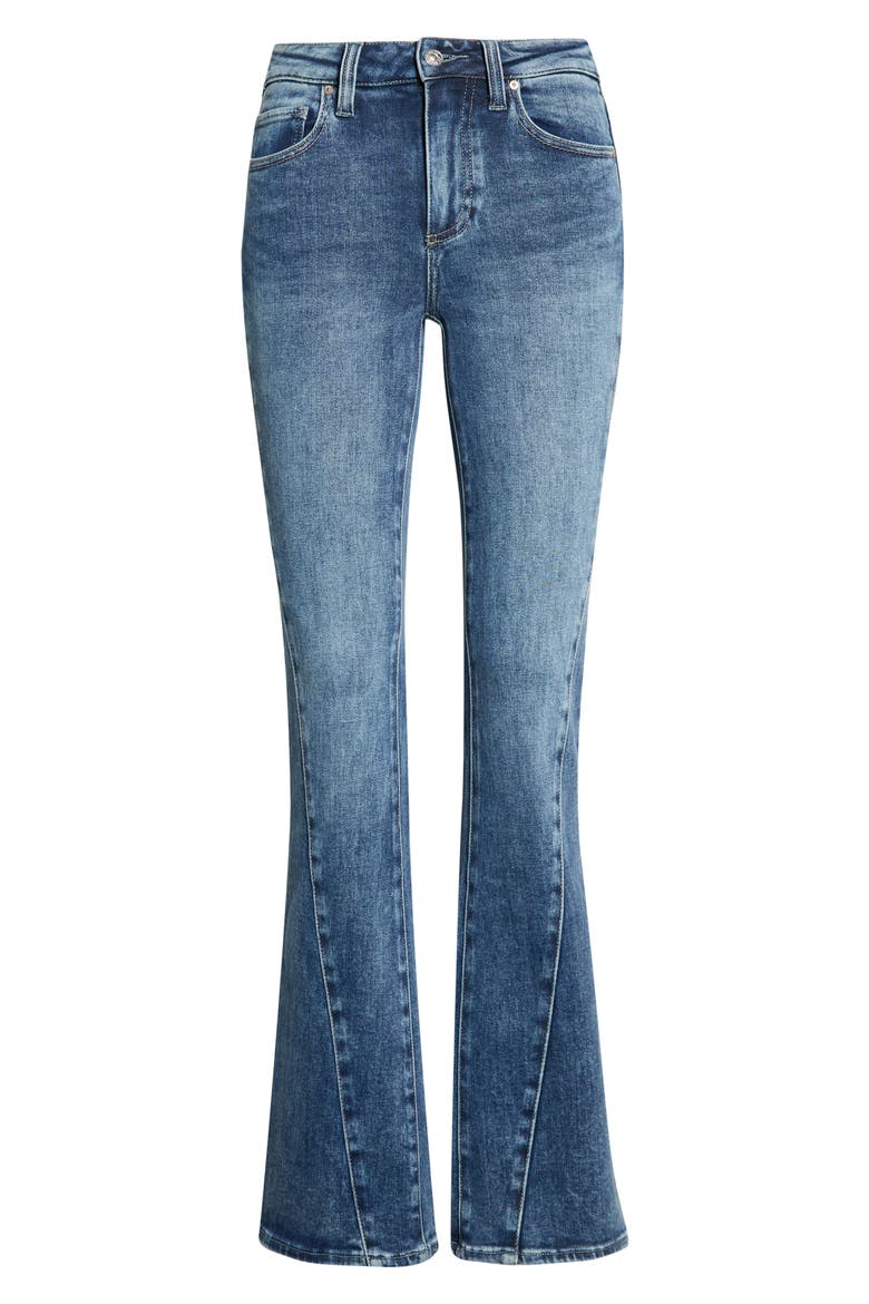 Laurel Canyon Twisted Seam Bootcut Jeans, Alternate, color, BOWERY