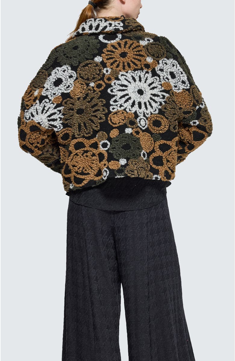 LUUKAA Aeris Convertible Short Jacket, Alternate, color, Olive