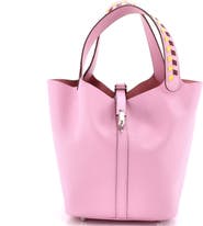 Pre-Owned Hermes Picotin Lock Bag Tressage Epsom MM