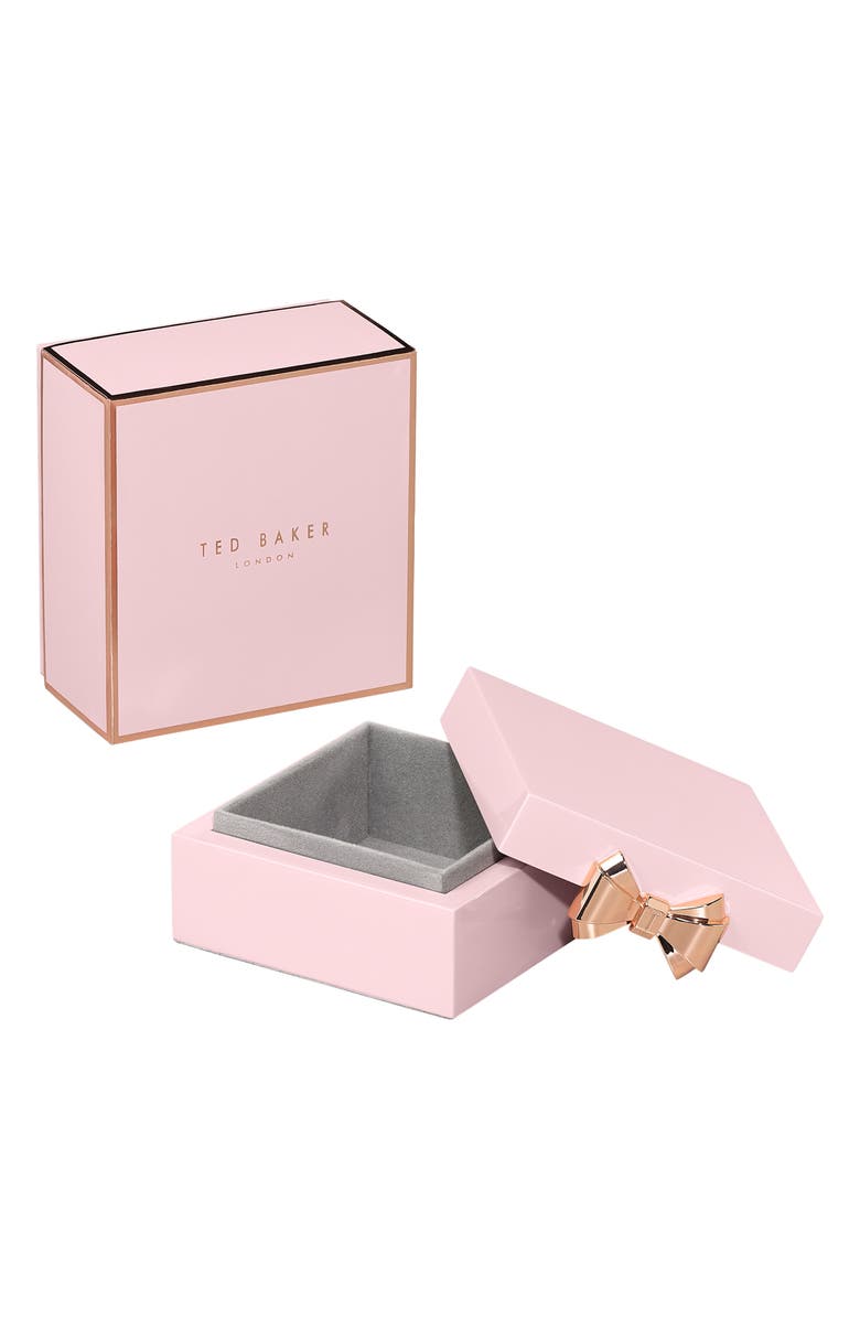 Ted Baker London Square Jewelry Box, Alternate, color, 