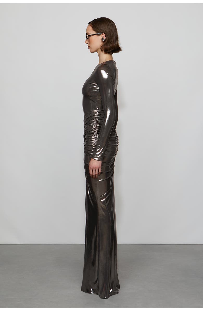 Et Ochs Stella Gown, Alternate, color, Gunmetal