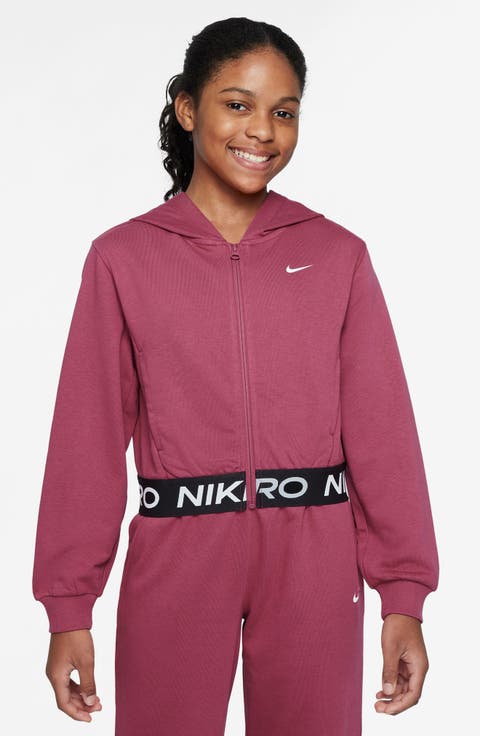 Kids' Dri-FIT Zip-Front Hoodie (Big Kid)