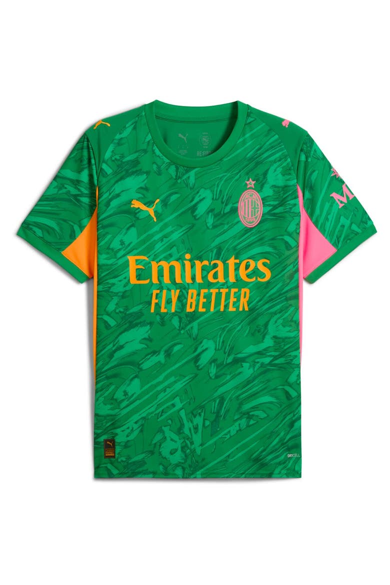 Men's Puma  Green AC Milan 2025/26 Replica Goalkeeper Jersey, Alternate, color, Green