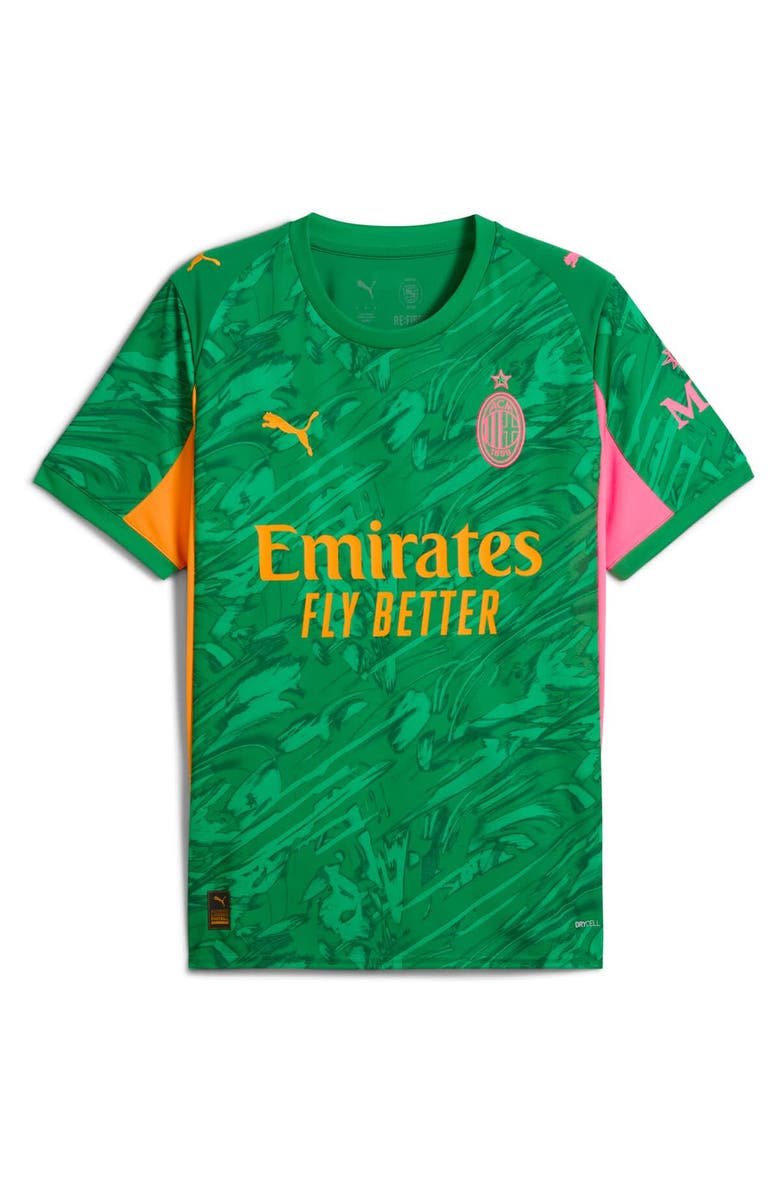 PUMA Men's Puma Green AC Milan 2025/26 Replica Goalkeeper Jersey, Alternate, color, Green